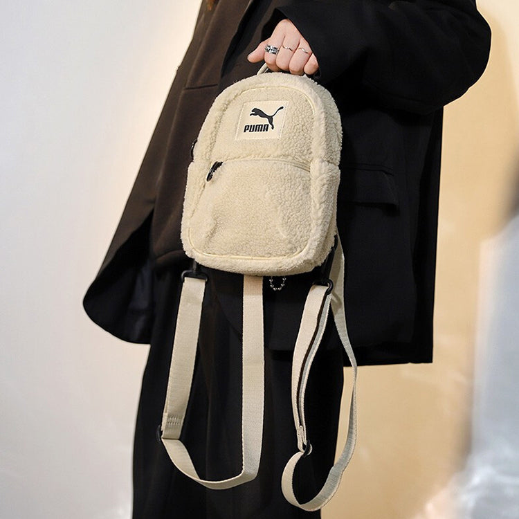 (WMNS) PUMA Prime Sherpa Bag 'Beige' 078190-02