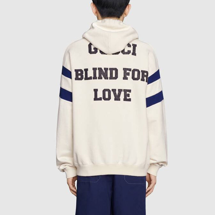 Men's Gucci FW21 1921 Series Alphabet Printing Pattern Long Sleeves White 655469-XJDHN-9230