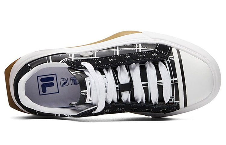 (WMNS) Fila Fusion 'Black CheckeRed' T12W115112FBK