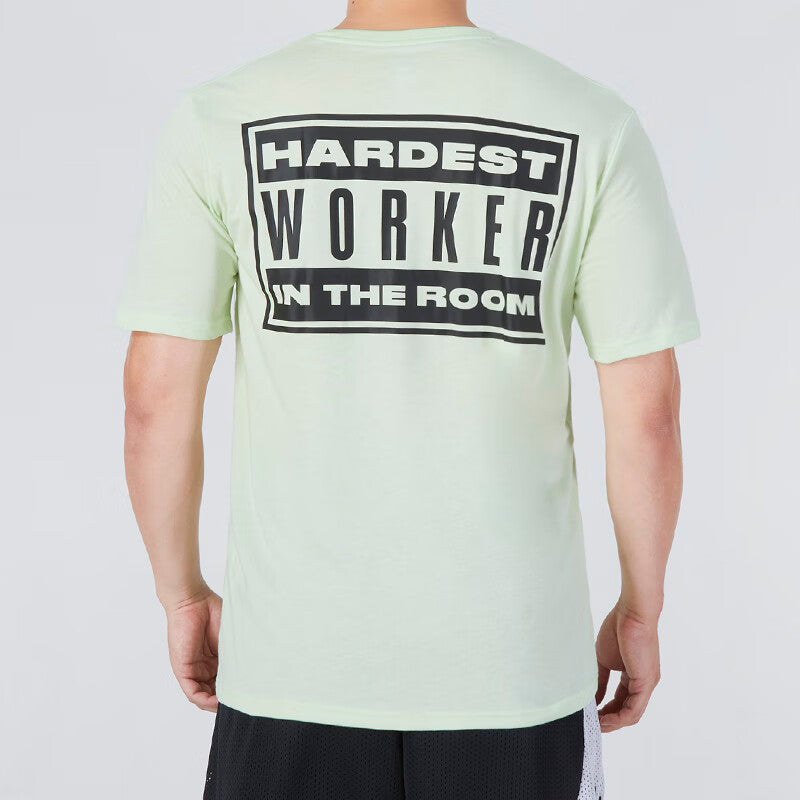 Under Armour Project Rock Respect Training T-Shirt 'Phosphor Green' 1373744-369