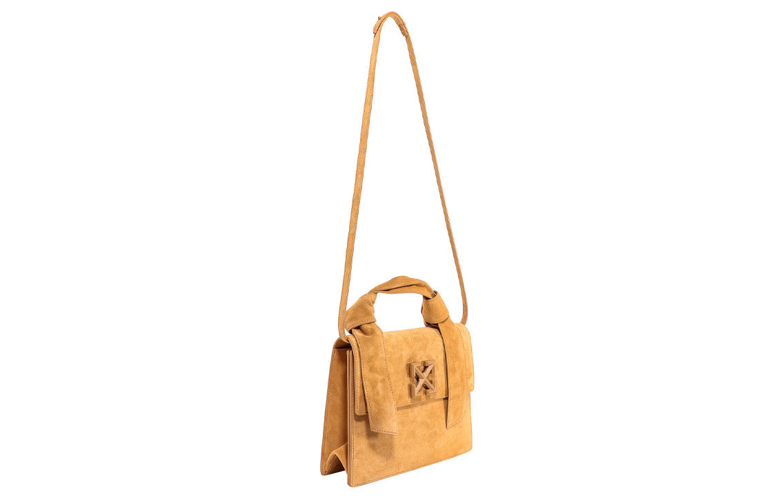 (WMNS) Off-White Jitney Suede Messenger Bag Yellow OWNA114E20LEA0016100