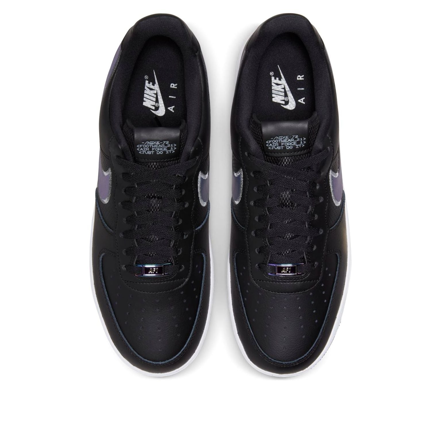 Nike Air Force 1 Low 'Black White Blue' DQ0812-001