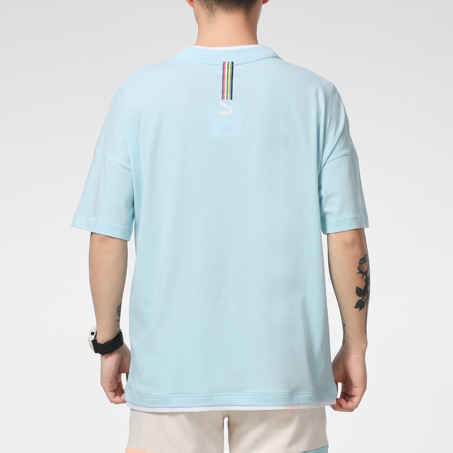 PUMA x Britto T-Shirt 'Blue White' 532257-50