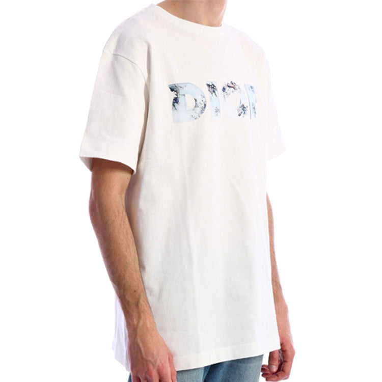 DIOR SS20 DIOR And Daniel Arsham Short Sleeve For Men White 023J615B0554-C088