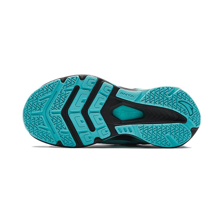 (PS) ANTA Running Series Sneakers'Black Teal' A312429999-1