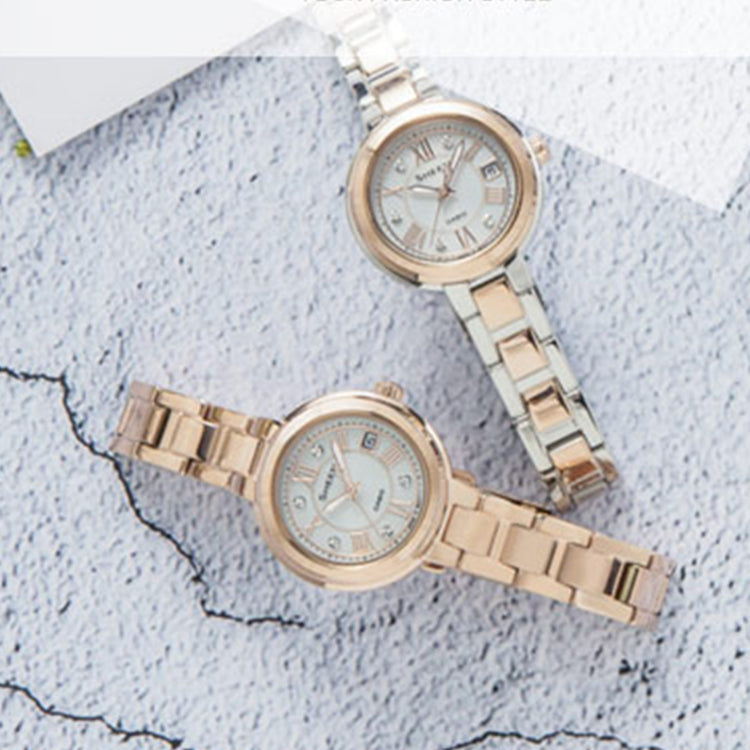 CASIO Sheen Series Classic Fashiones Golden Waterproof Silver Analog SHS-4523SPG-7AUPR