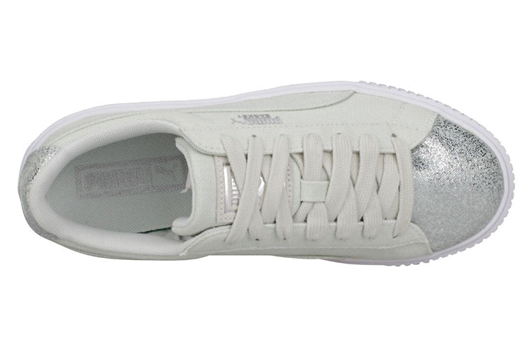 (WMNS) PUMA Basket Platform 'Peppermint Green' 366494-03