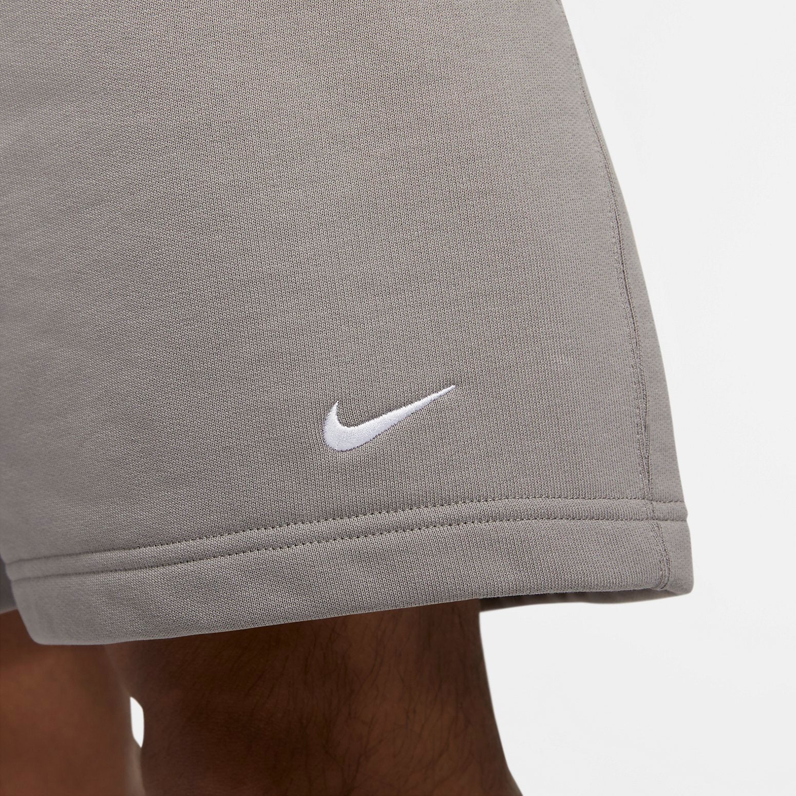 Nike Solo Swoosh French Terry Shorts 'Grey' DX0818-029