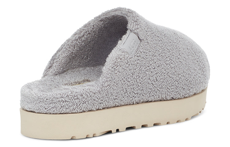 (WMNS) UGG Fluff Yeah Slide 'Metallic Grey' 1126386-MGR
