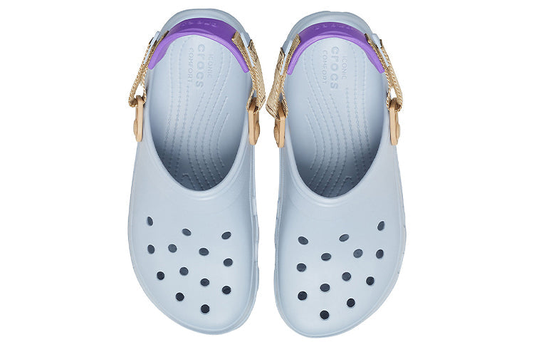 Crocs Outdoor Beach Unisex Blue Gray Sandals 206340-0ID