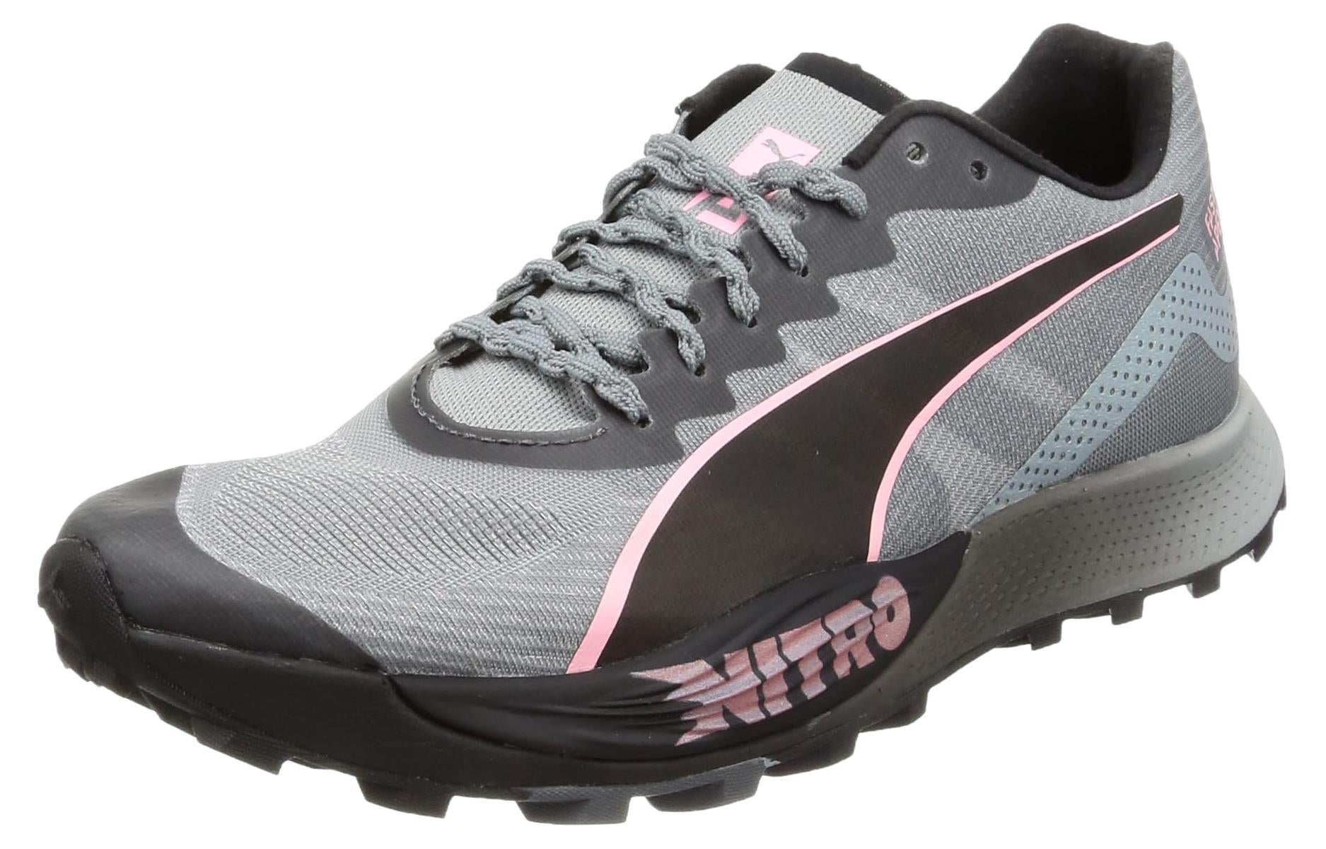 (WMNS) PUMA Fast-Trac Apex NITRO Trail Running Shoes 'Grey Black' 378551-04