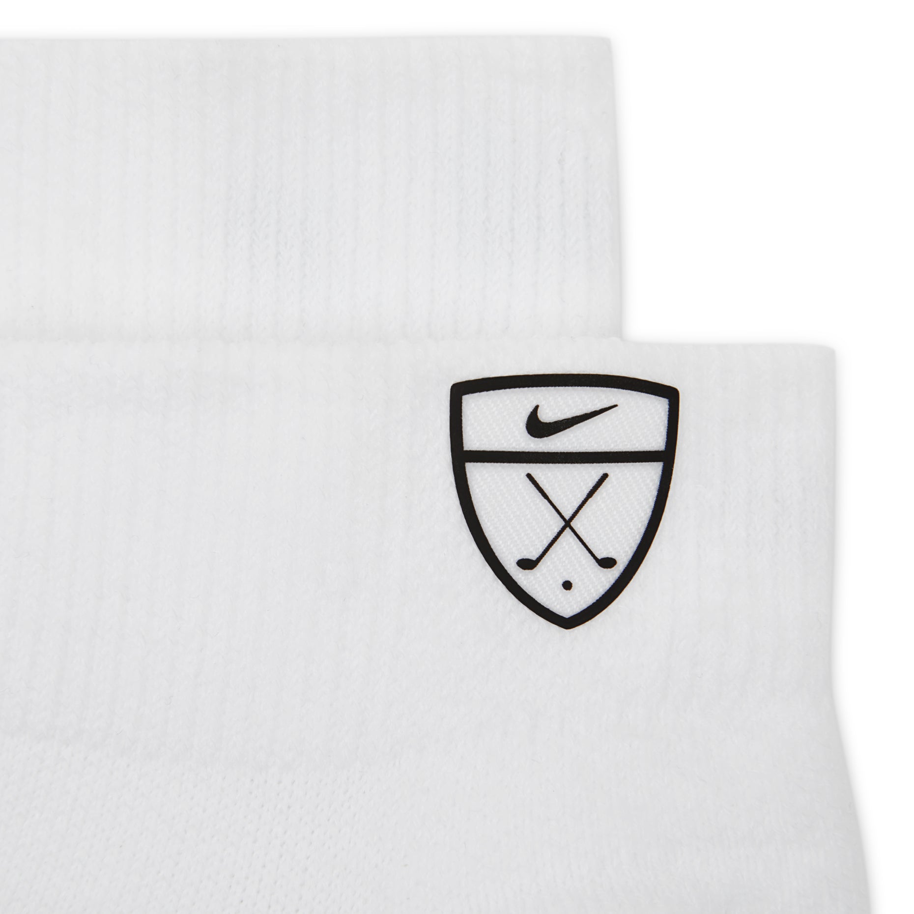 Nike Multiplier Low Golf Quarter Socks (2 Pairs) 'White' CV2617-100