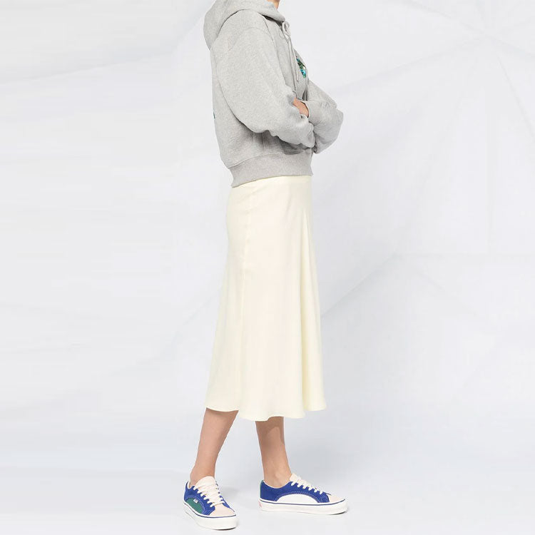 (WMNS) KENZO SS21 Pattern Long Sleeves Fleece Lined Hoodie Gray FA62SW7774MO-94