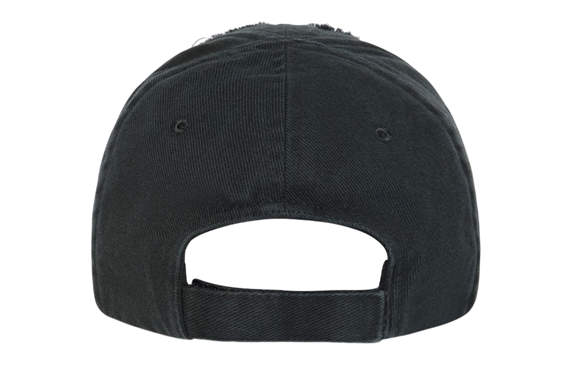 (WMNS) Balenciaga Laser Destroyed BB Cap 'Black White' 719282410B21077