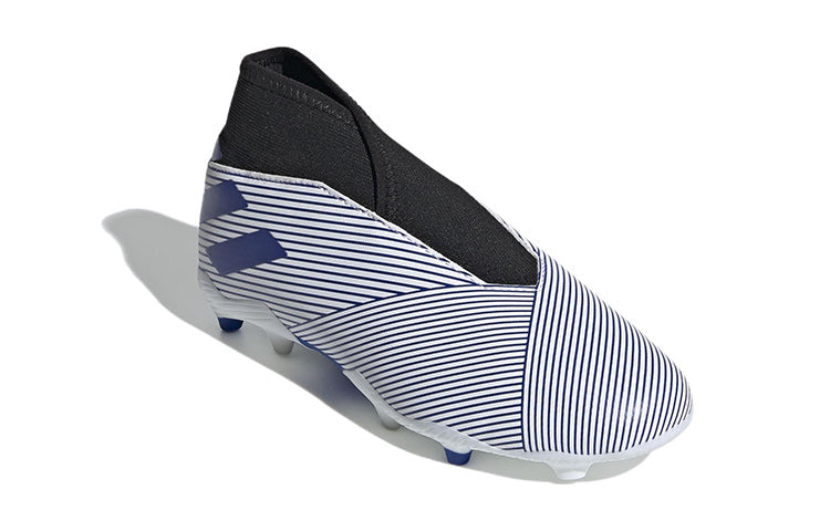 (GS) adidas Nemeziz 19.3 FG AG 'White Royal Blue' EH0018
