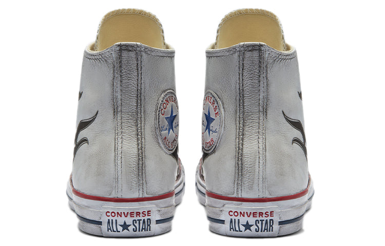 Converse Perfect Is Not Perfect Leather Chuck Taylor All Star Canvas Shoes Gray/Black 172925C