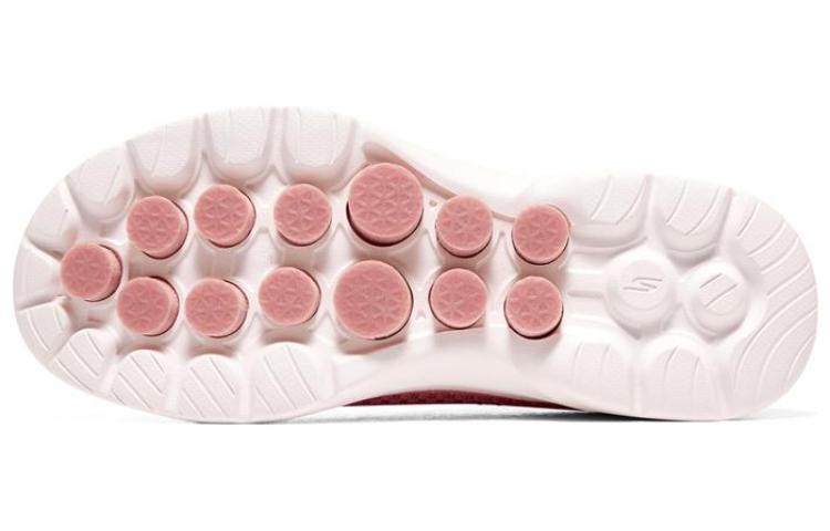 (WMNS) Skechers Go Walk 6 Shoes 'Pink White' 896231-LTPK