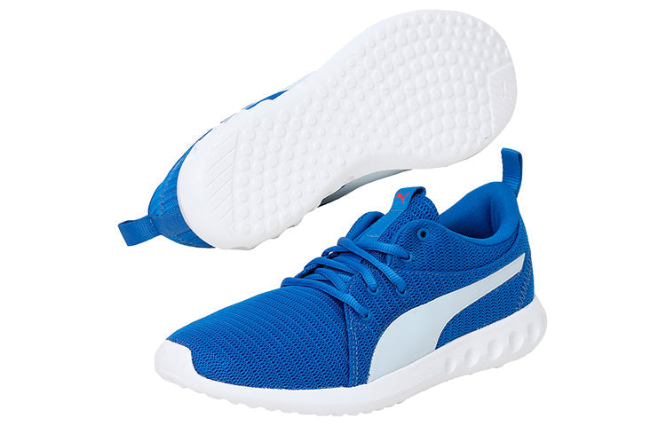 (WMNS) PUMA Carson 2 Idp Running Shoes Blue/White 191003-01