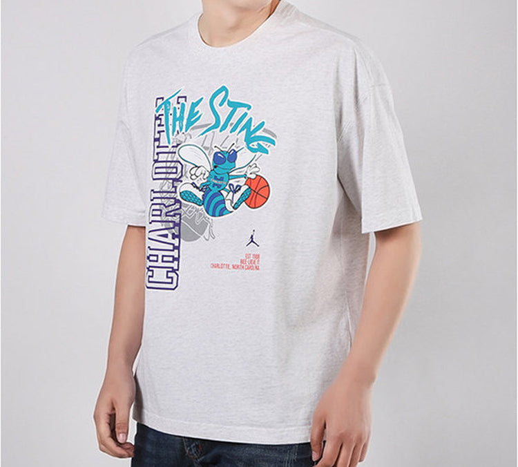 Nike Nba Charlotte Hornets Sports Short Sleeve AT2320-051
