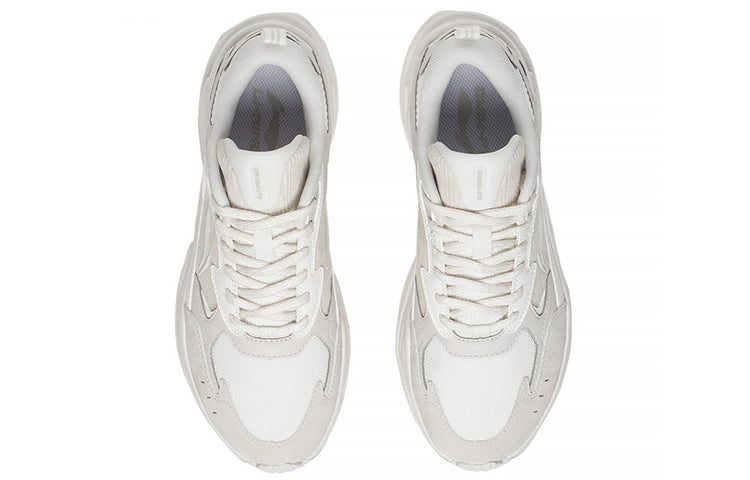 (WMNS) Li-Ning Qixing 'Creamy White Grey' ARLS024-2