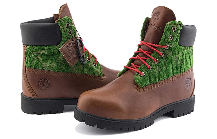Timberland Heritage Black Pioneers 6 Inch Waterproof Boots 'Medium Brown Full Grain' A2NU3W