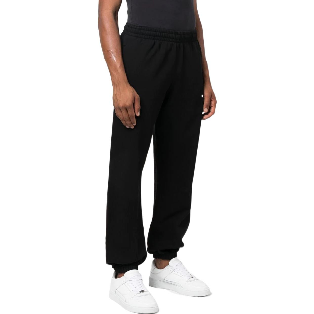 Off-White Wave Diagonal Slim Sweat Pant 'Black' OMCH029F22FLE0081001