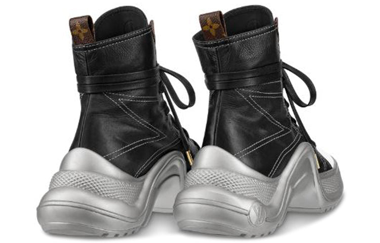 (WMNS) LOUIS VUITTON LV Archlight Sneakers Black/White/Silver 1A52L3