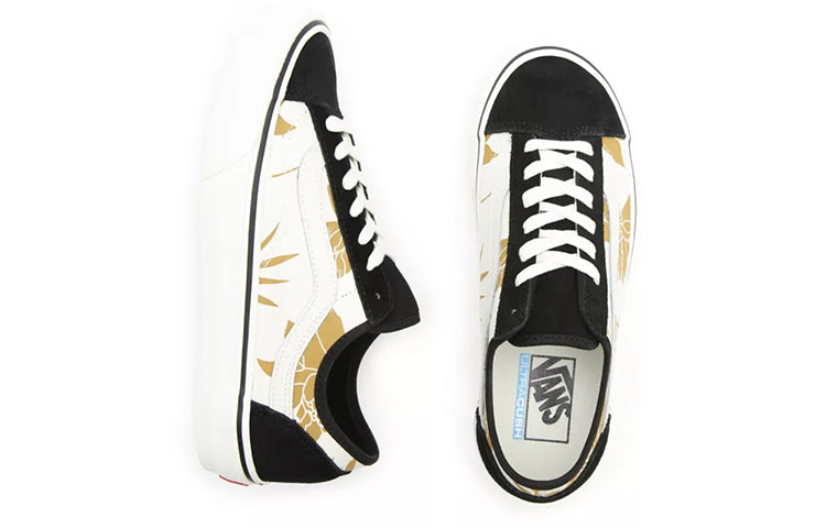 Vans Island Floral Style 36 Decon Sf 'Black White Brown' VN0A3MVL4V4