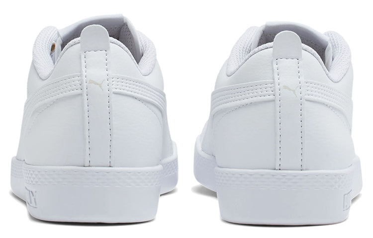 (WMNS) PUMA Smash v2 Leather 'Triple White' 365208-04