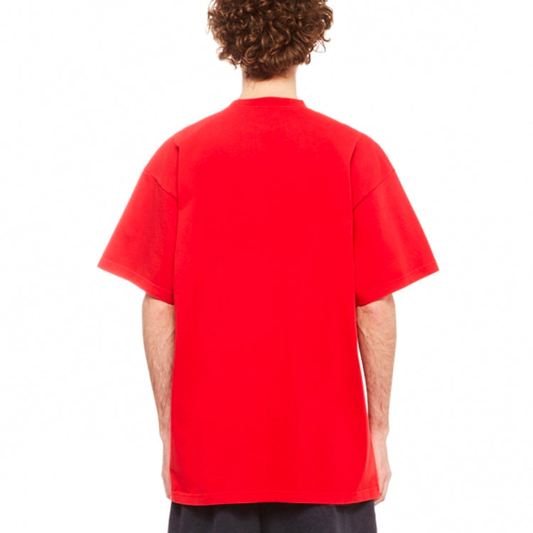 Balenciaga Slime Oversized T-shirt 'Red White' 676589TLVF16407