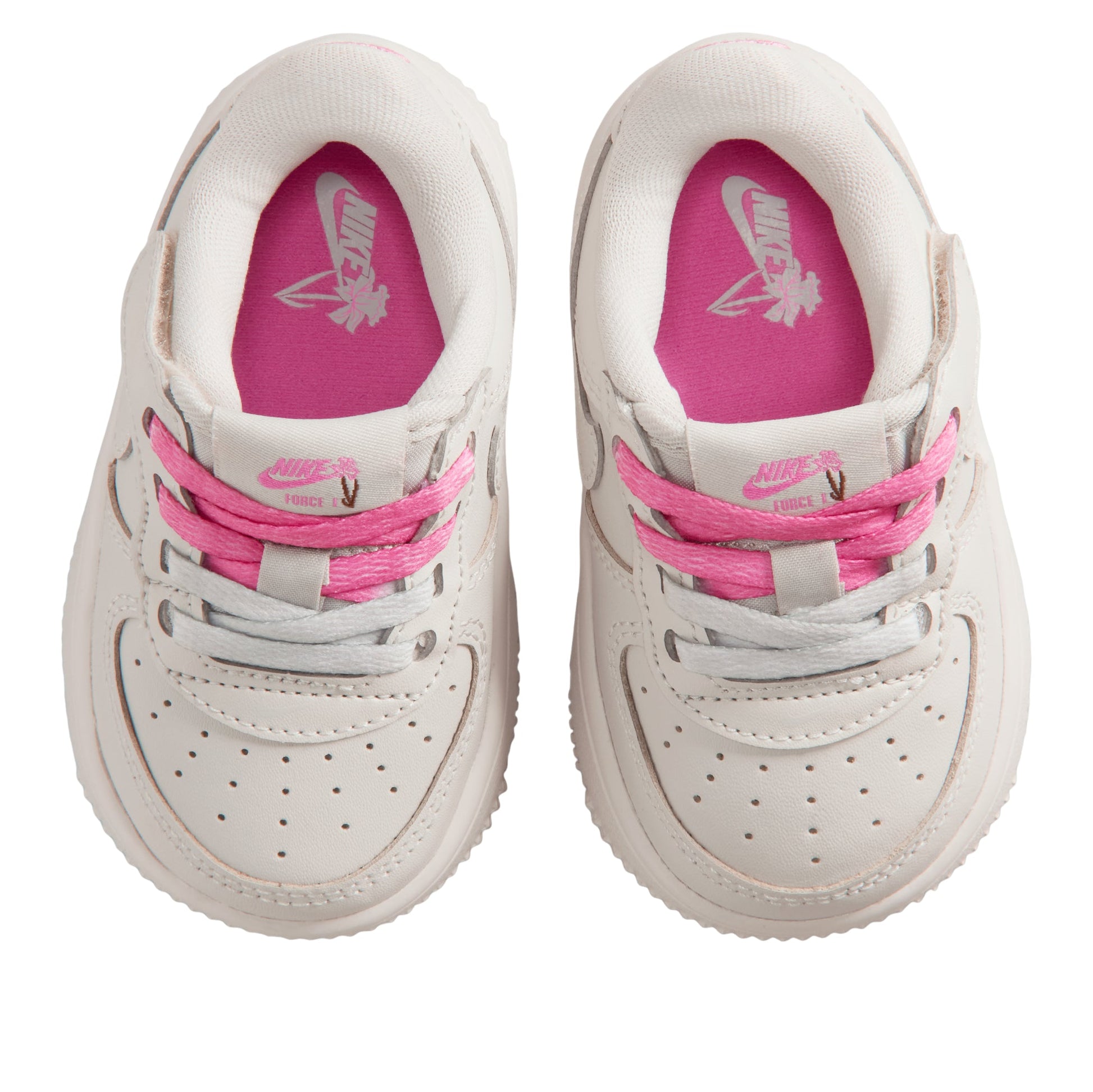 (TD) Nike Air Force 1 Low EasyOn 'Light Bone Playful Pink' IR6945-001