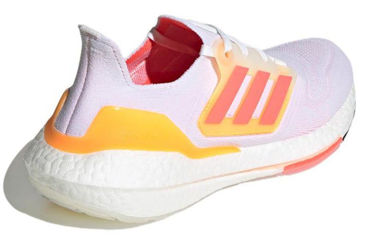 (WMNS) adidas Ultraboost 22 'White Flash Orange' GX5595