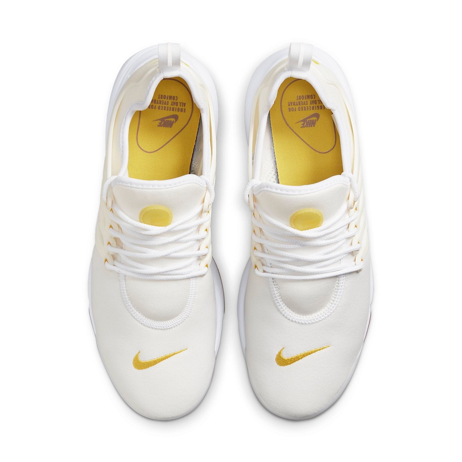 (WMNS) Nike Air Presto 'White Yellow' 878068-104