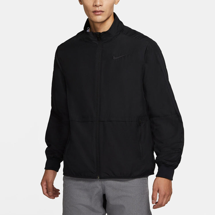 Nike As M Nk Flex Hybrid Jkt Sports Stand Collar Windproof Jacket Black CU6739-010