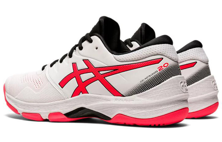 (WMNS) ASICS Gel-Netburner 20 D Wide 'White Pink' 1072A039-101