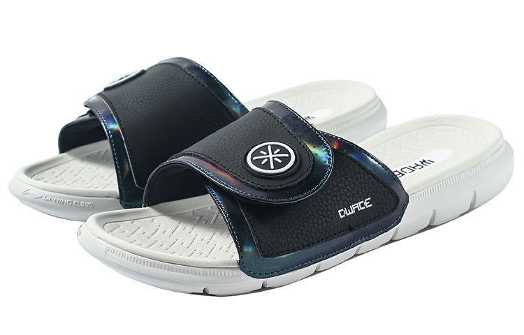 Li-Ning Unisex Sandals Black/White ABTQ009-4
