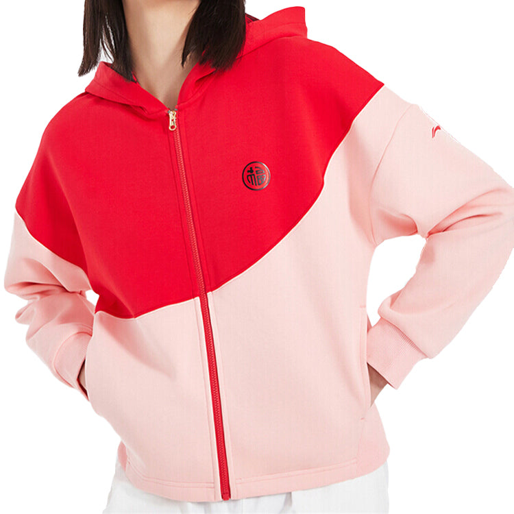 Li-Ning x Disney Loose Cardigan Red AWDQ004-2