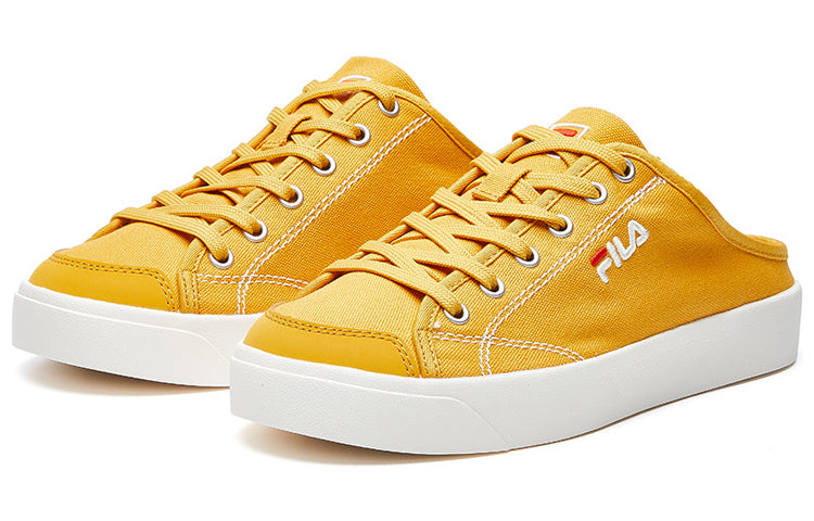(WMNS) FILA CLASSIC KICKS MULE canvas shoes Yellow F12W024421FGG