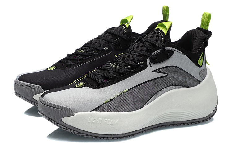 (WMNS) Li-Ning 1 BadFive Street Sole 'White Grey Green' AGBR002-1