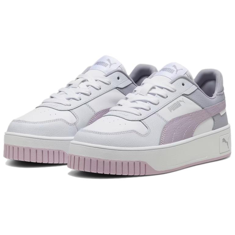 (WMNS) PUMA Carina Street Sneakers 'White Lilac' 389390-23