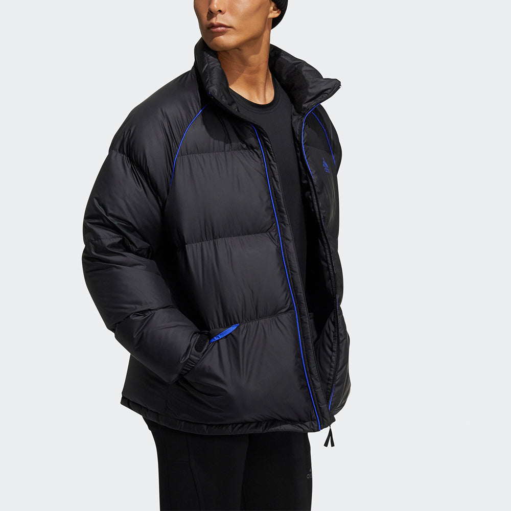 adidas Super Puffy Jkt Outdoor Sports Down Jacket Black H20750