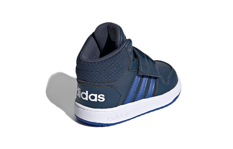 (TD) adidas Hoops 2.0 Mid Shoes BlueWhite 'Blue White' FY9289