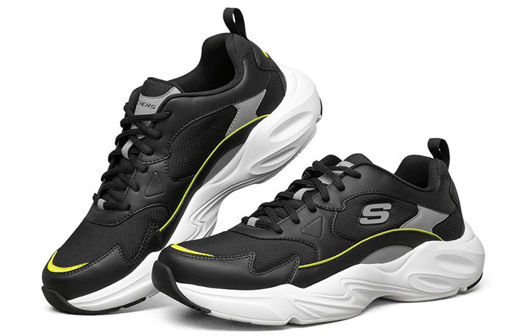 Skechers Stamina Airy Sneakers Black/White/Grey 666150-BKGY