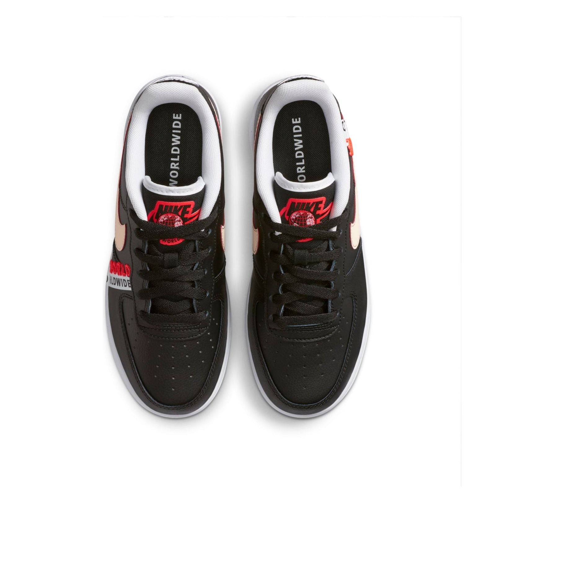(GS) Nike Air Force 1 LV8 1 'Worldwide Pack - Black Crimson' CN8536-001