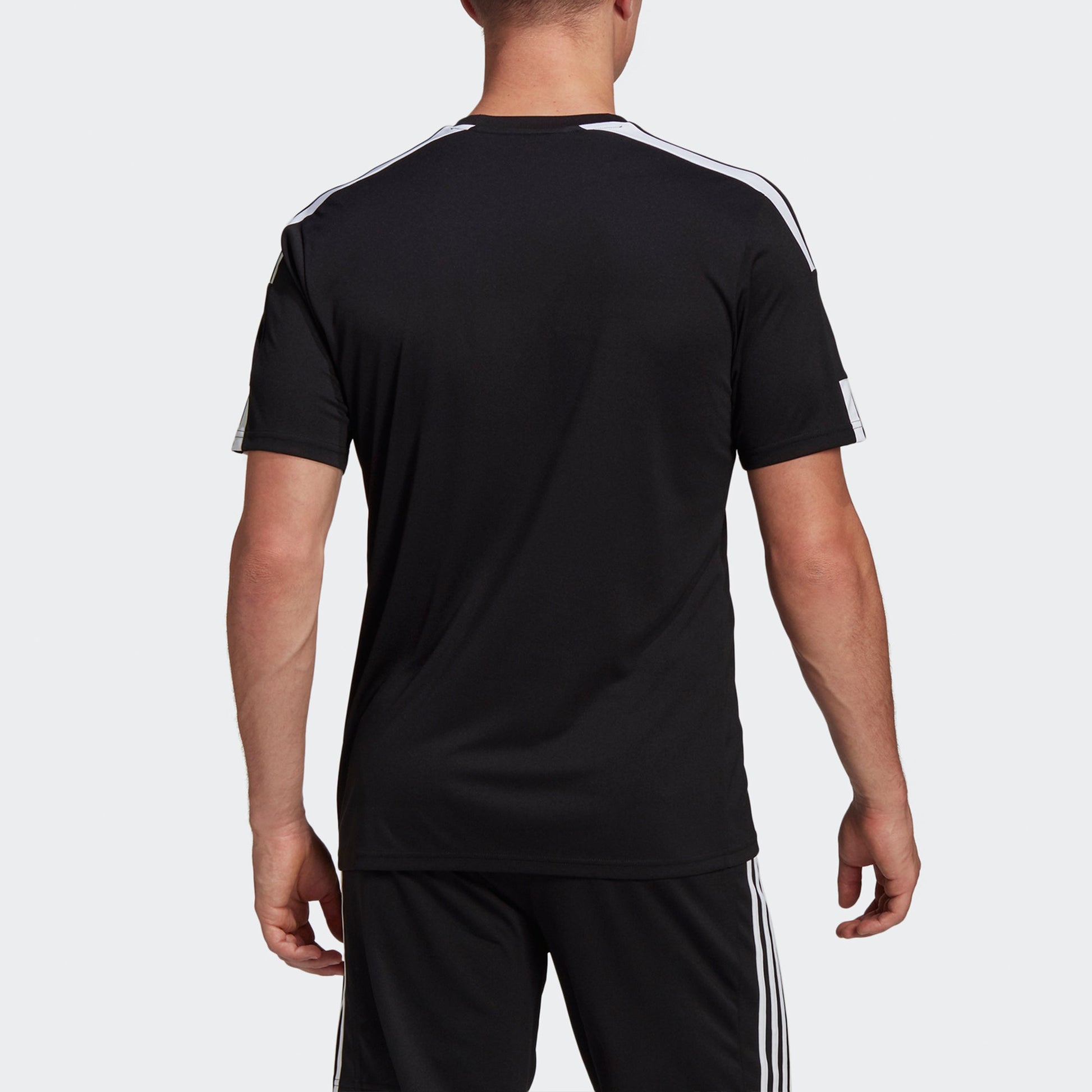 adidas Squad 21 Jsy Ss Soccer/Football Casual Sports Short Sleeve Jersey Black GN5720