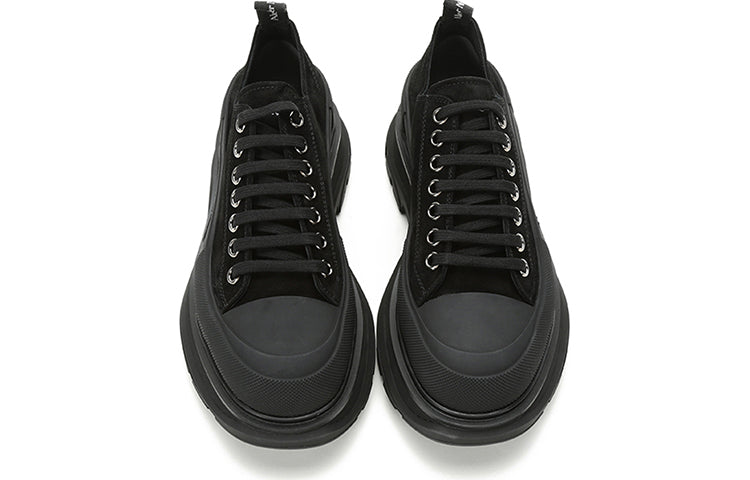 Alexander McQueen Tread Slick Sneakers 'Core Black' 627225WHBGU1081