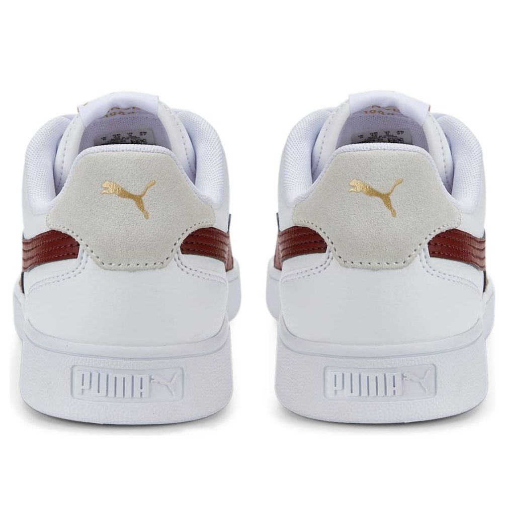 PUMA Shuffle Trainers 'White Burgundy' 309668-23
