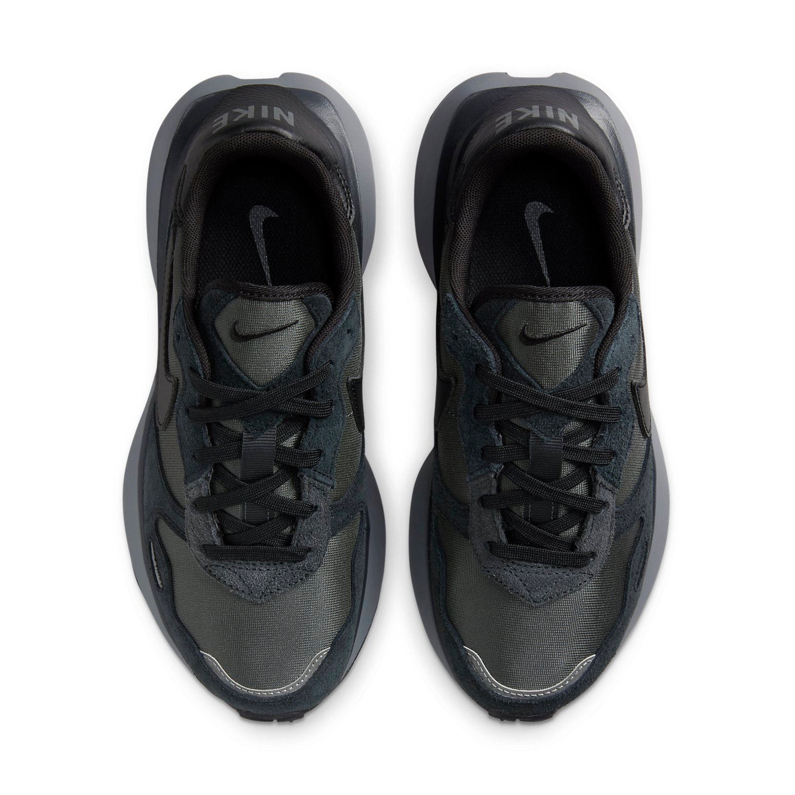 (WMNS) Nike Phoenix Waffle 'Dark Black' FJ1409-001