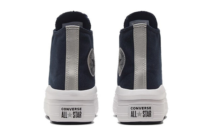 (WMNS) Converse Chuck Taylor All Star Move High 'Anodized Metals - Obsidian' 570261C