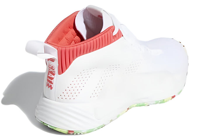 (GS) adidas Dame 5 J 'Cloud White' BB8060